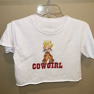 J Galt Cowgirl with Kitten shirt